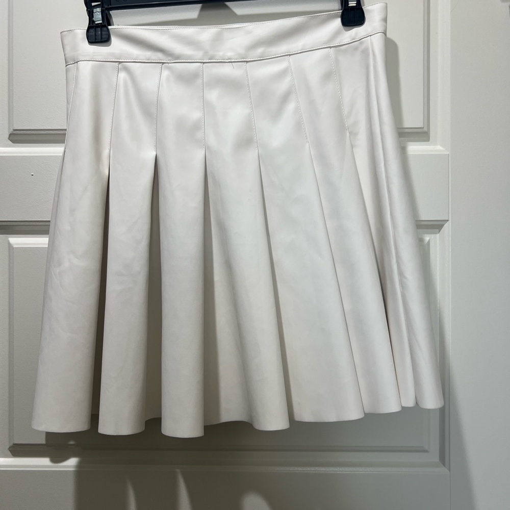 Kendall & Kylie White Skater Skirt
